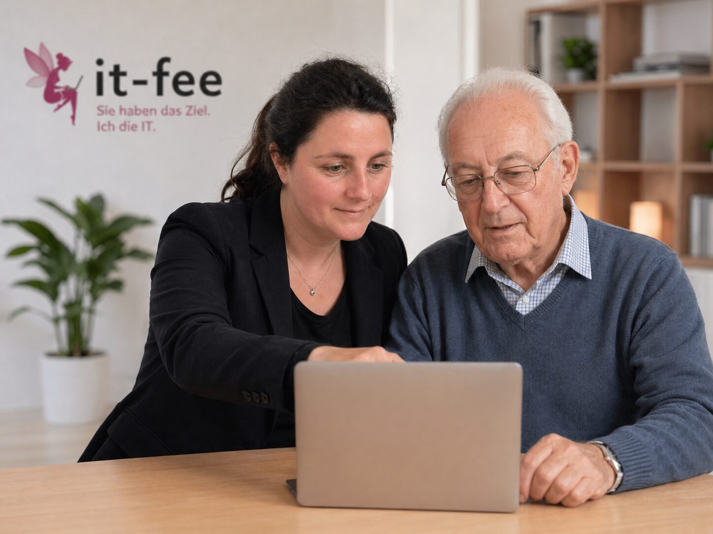 Zipora bei der KI-Beratung